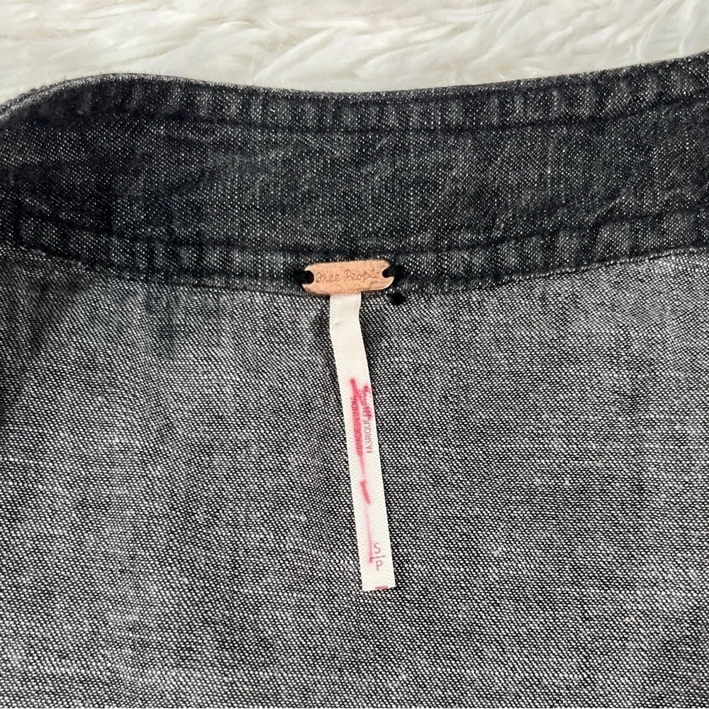 Free People | Caroline Top in Black Wash Color